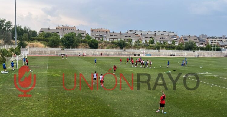 entrenamiento Rayo Nteka