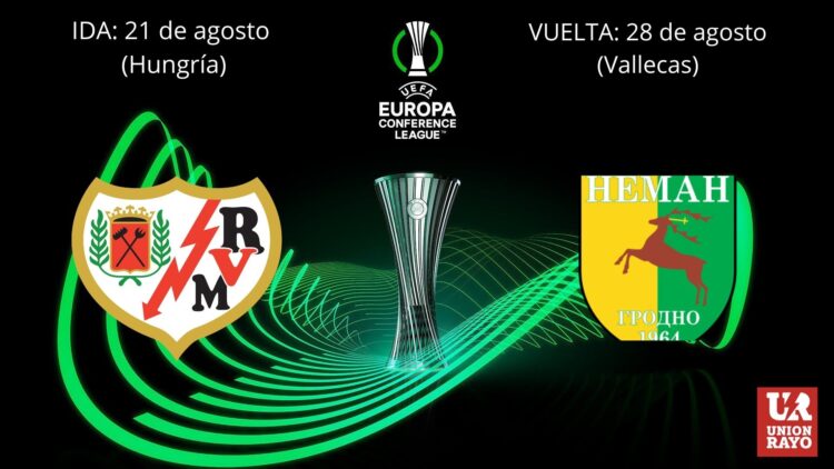 ¡Neman Grodno, rival del Rayo Vallecano en la Conference League! 1 Rayo Neman Grodno