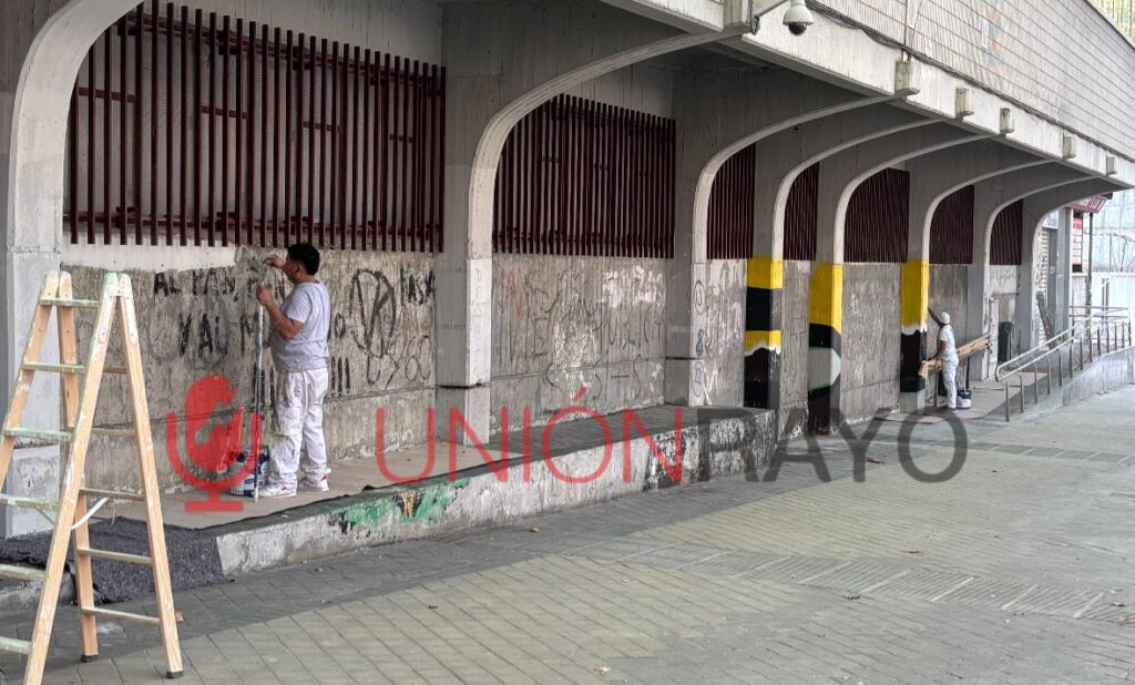 exteriores Estadio de Vallecas