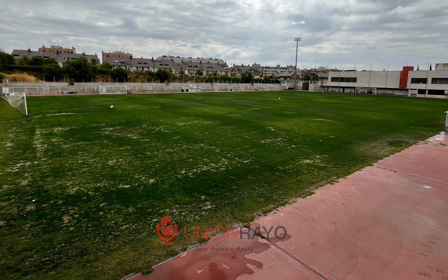 Blindaje total: El Rayo entrenará toda la semana a puerta cerrada en el Estadio 3 Ciudad Deportiva mal estado