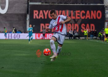 De Frutos, jugador del Rayo