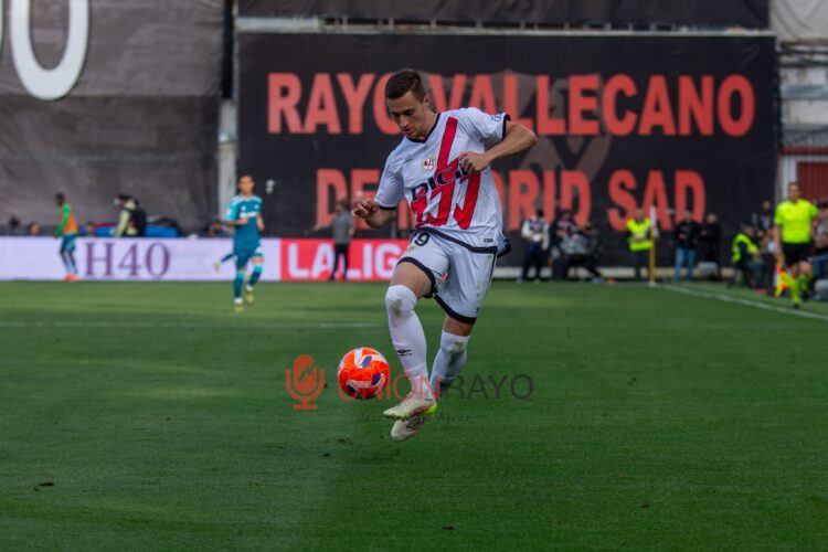De Frutos, jugador del Rayo