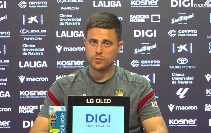 Alessio Lisci, en la previa del Osasuna - Rayo: "Me gusta mucho el Rayo, propone cosas muy interesantes" 1 Alessio Lisci