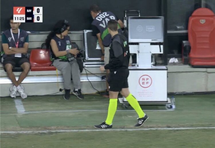 LaLiga chequea el VAR de los 42 estadios de Primera y Segunda 1 VAR