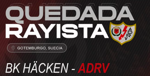 Quedada Rayista en Götemborg para la previa del Häcken vs Rayo Vallecano 1 Quedada Rayista