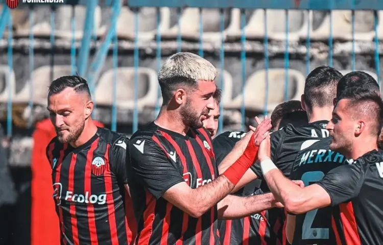¿Cómo juega el KF Shkëndija, primera parada del EuroRayo? 1 Shkëndija