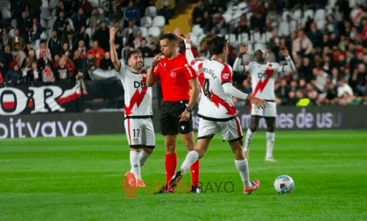 Nuevamente, el Rayo vuelve a ser perjudicado por los árbitros 1 arbitro Rayo