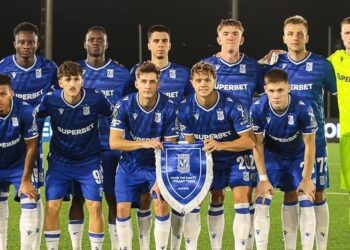 Once del Lech Poznań. Vía: @lechpoznan1992