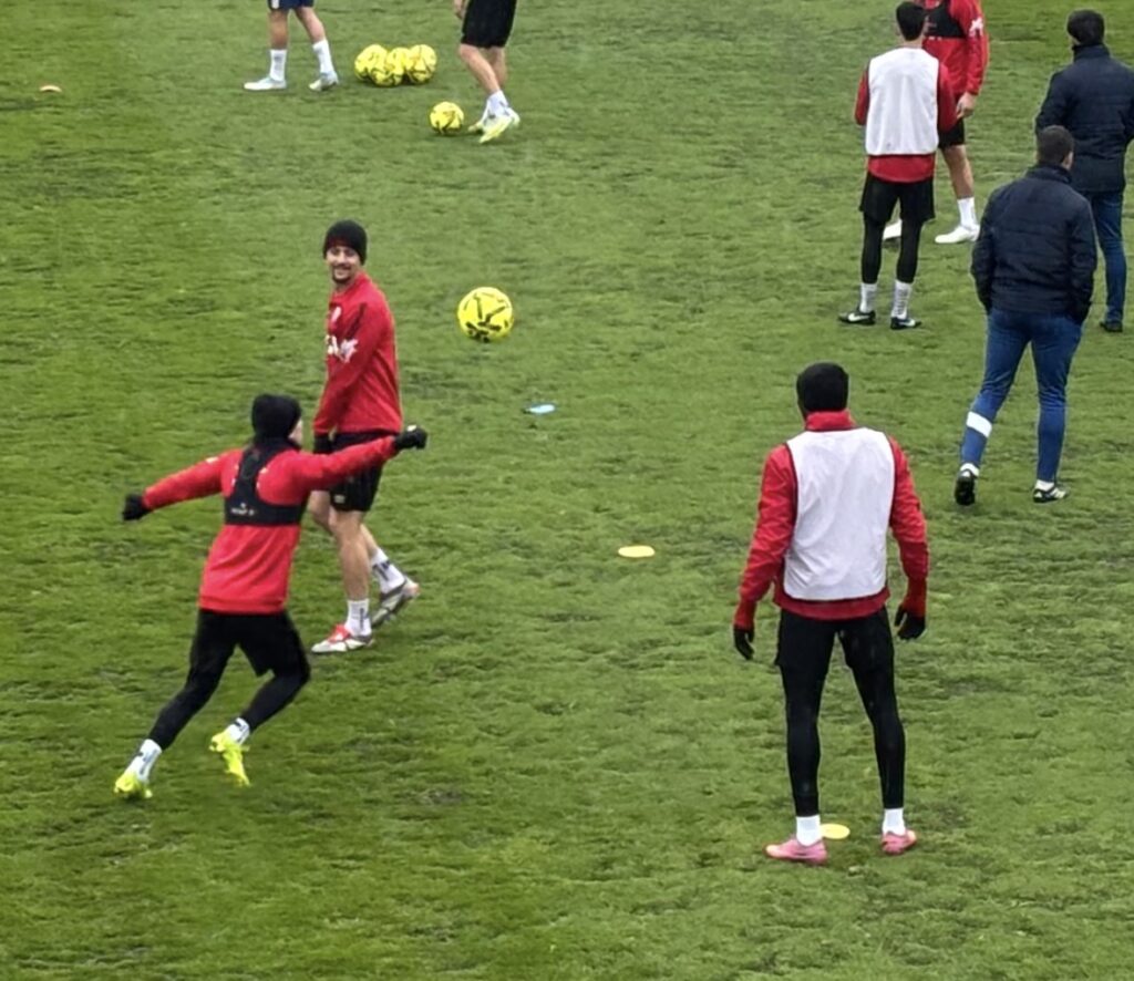 Entrenamiento Rayo Vallecano