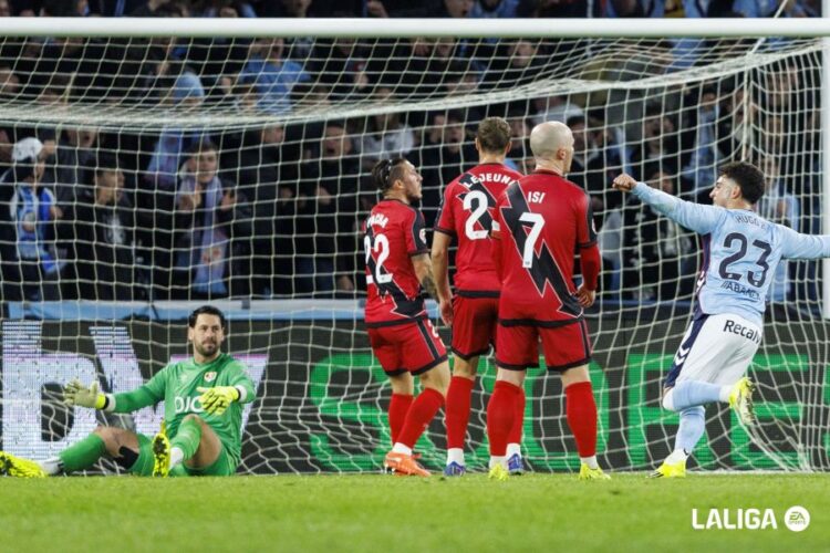 Celta 3-0 Rayo Vallecano: "La falta de puntería y dos errores significan una nueva goleada fuera de casa" 1 Celta Rayo