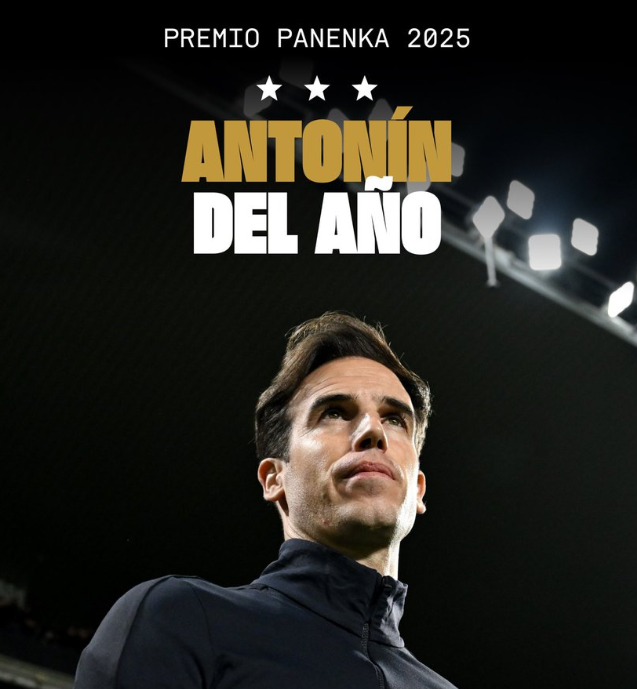 Íñigo Pérez recibe el Premio Panenka 2025 1 Iñigo Pérez premio Panenka