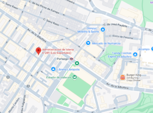 Soportales Administración Loterias