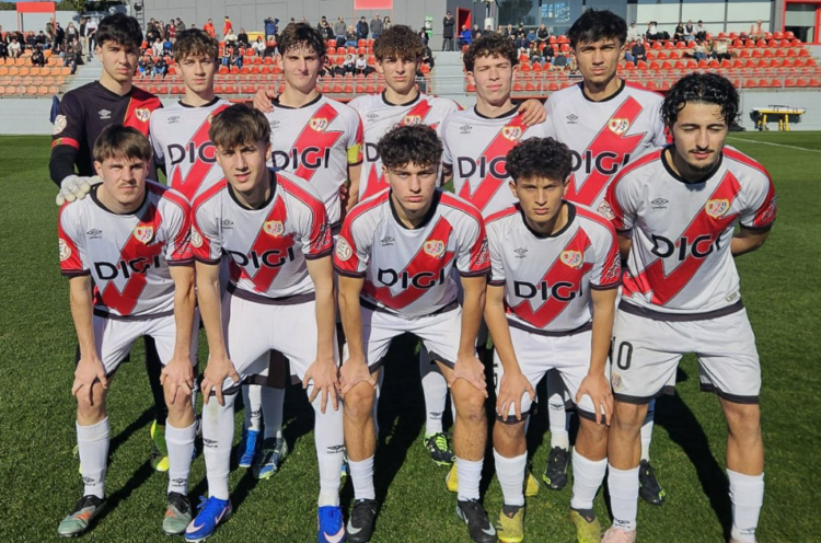 Juvenil A. Vía: @Rayo_academia