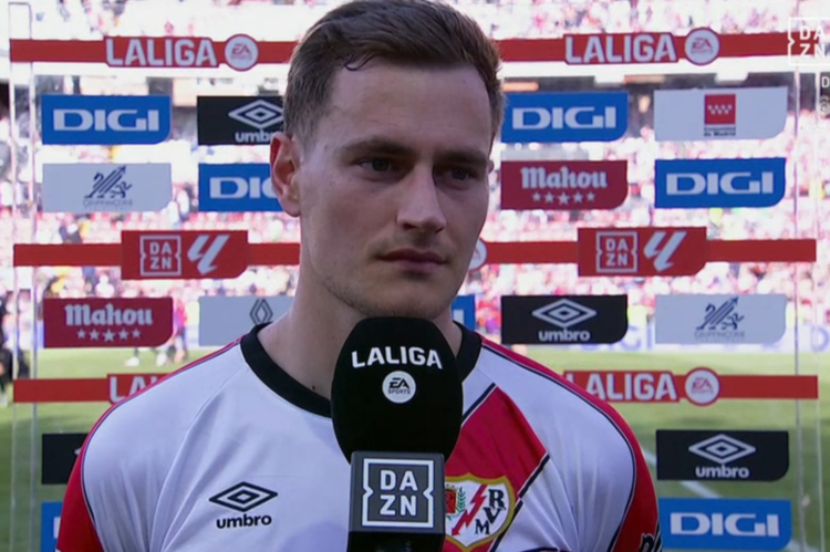 De Frutos declas rayo athletic 2026