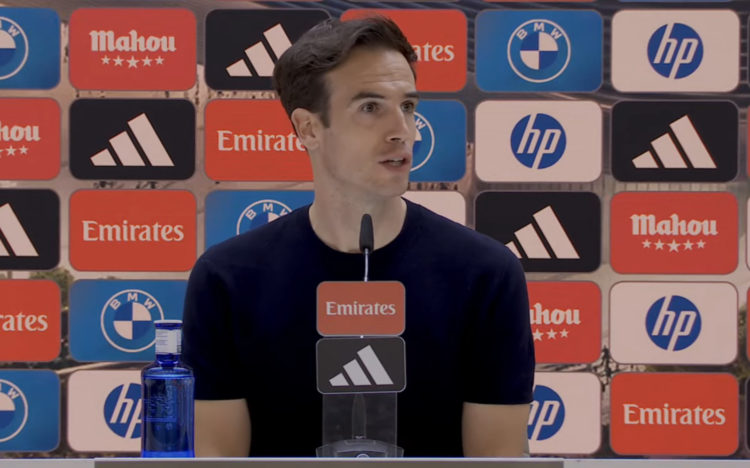 Iñigo Pérez rueda de prensa real madrid rayo