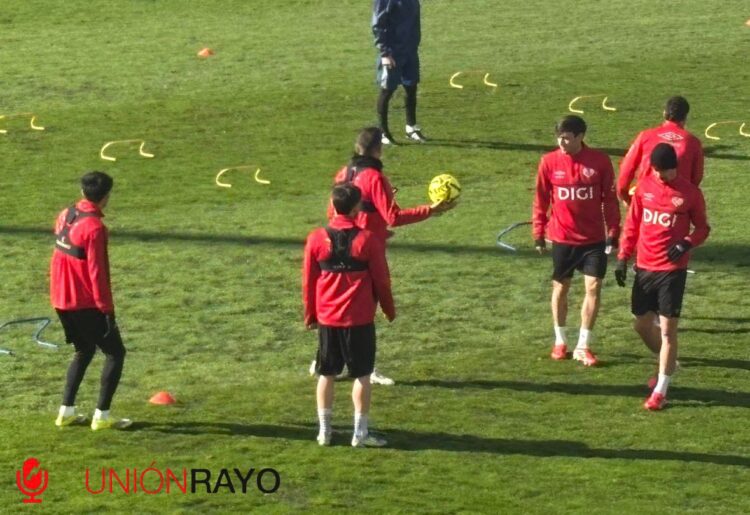 Unai López regresa a los entrenamientos del Rayo Vallecano