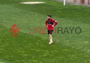 Unai López Rayo entrenamiento