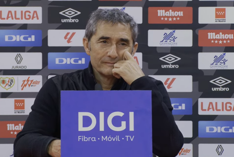 Valverde rueda de prensa rayo atletic 2025-26