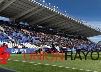asistencia Leganés espectadores Rayo