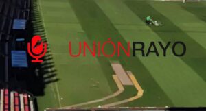 césped Estadio de Vallecas parches