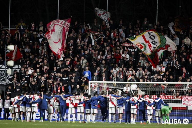 El Rayo encadena cuatro partidos sin perder 125 días después 1 Rayo Vallecano-LaLiga