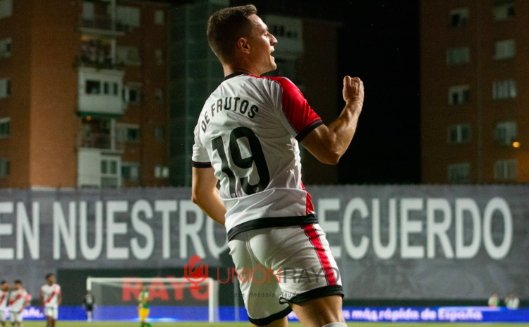 Jorge de Frutos cumple 100 partidos en Primera División con el Rayo 1 Jorge de Frutos