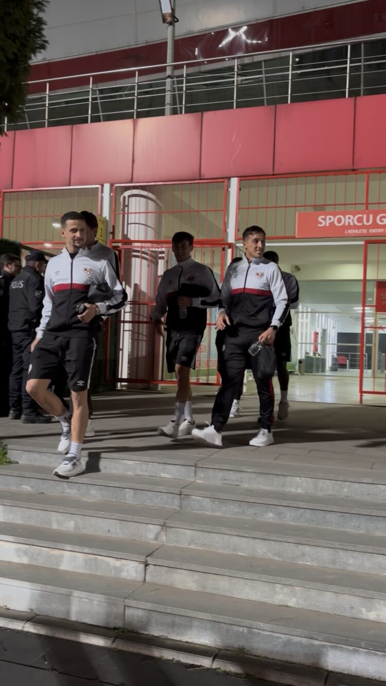 Rayo Vallecano, jugadores viajan a Turquía