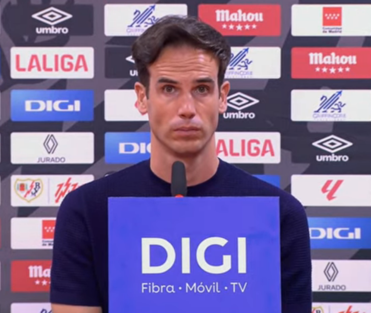 Iñigo Pérez rueda de prensa rayo levante 2025-26