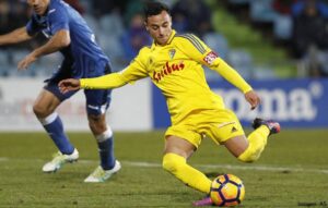 Álvaro García en el Cádiz CF