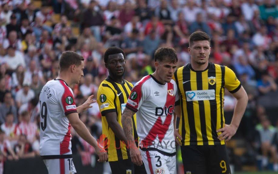 Quinta portería a cero del Rayo Vallecano en Conference League 2 IMG 1192