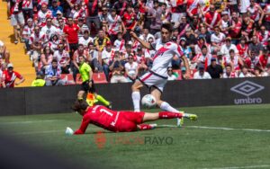 Pedro Díaz con el Rayo Vallecano