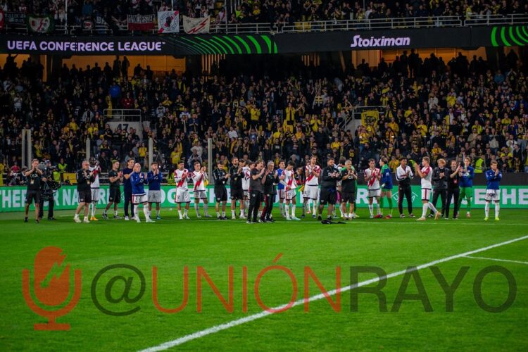 rayo aek celebracion
