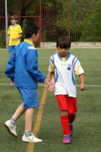 Iker Luque en el Vallecas CF