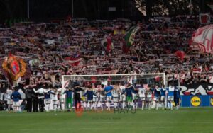 El Rayo consigue la permanencia matemática en Primera División 2 IMG 1229