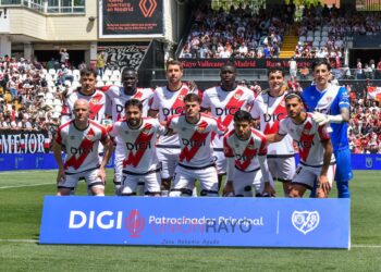 Once del Rayo Vallecano ante el Girona 12 once Rayo