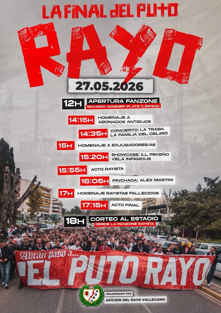 La Fiesta de la afición del Rayo Vallecano en la Fan Zone de Leipzig 2 img 9295