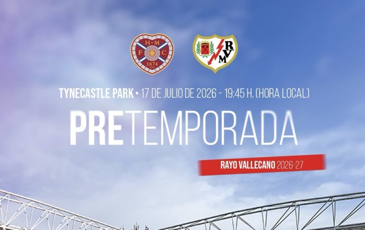 El Rayo Vallecano jugará ante el Hearts su tercer amistoso de pretemporada 1 img 4191 1
