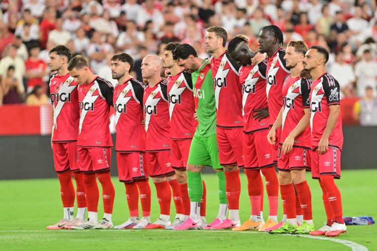 Alineación del Rayo Vallecano contra el Alavés 1 Imagen: Rayo Vallecano