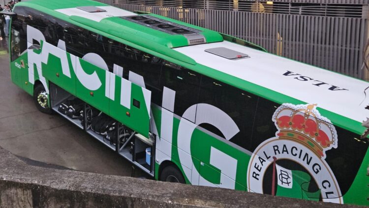 El Racing; obligado a viajar a Madrid en autobús tras la gestión del partido ante el Rayo 1 7b35e550 42c7 4a88 b220 e976f3a26d1d