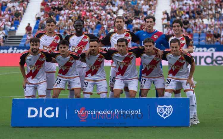 Alineación del Rayo Vallecano contra el Espanyol 1 IMG 3296
