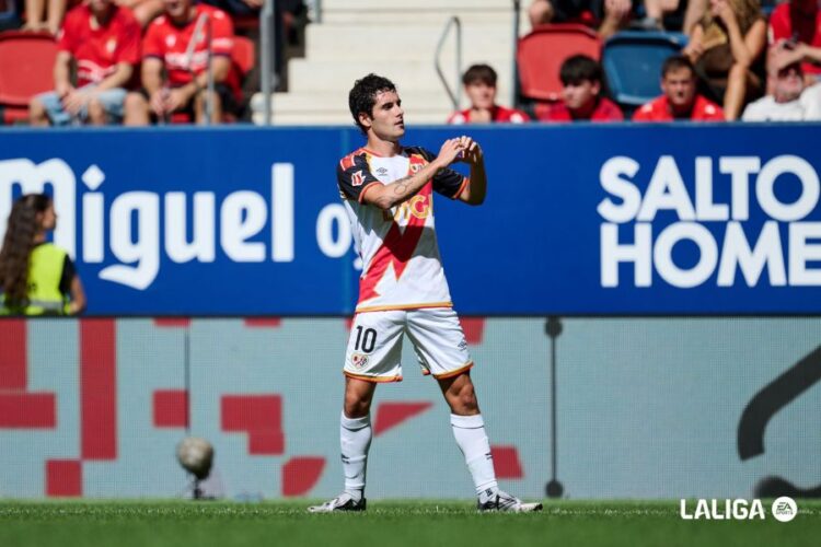 Osasuna 1-1 Rayo Vallecano: Camello manda indirectas 1 Imagen: LaLiga