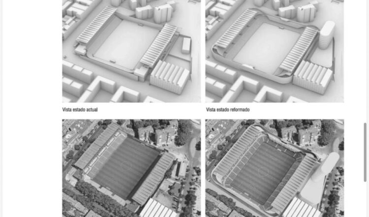 Estudio Director del proyecto de remodelación del estadio de Vallecas 1 Screenshot