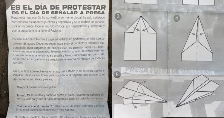 Los aviones de papel y las pelotas de goma que detuvieron el Rayo-Athletic en tres ocasiones 1 image 2