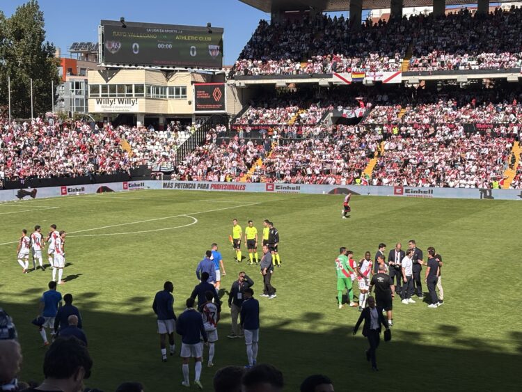 El Rayo-Athletic se reanudará a puerta cerrada en Vallecas 1 img 3447