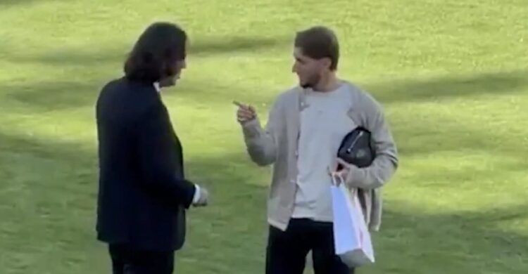 La tensa conversación entre Balliu y Martín Presa tras la suspensión del Rayo-Athletic 1 Screenshot