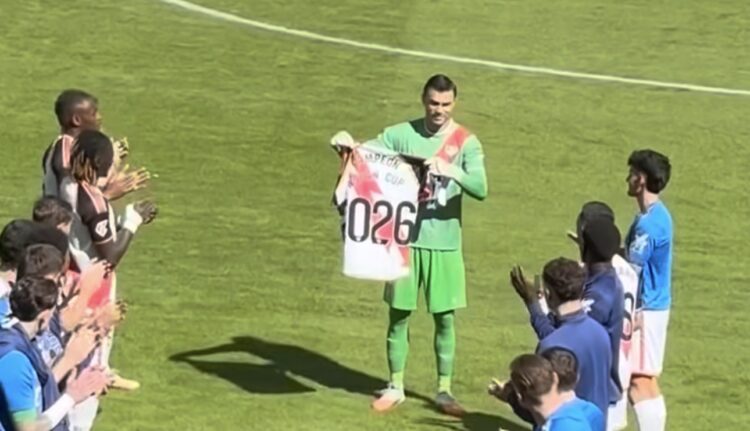 El Rayo Vallecano homenajeó a Emil Audero tras conquistar la FIFA ASEAN Cup con Indonesia 1 Screenshot