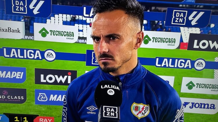 Álvaro García, tras el empate ante el Getafe: «El Rayo sin la afición no es nada» 1 img 9436